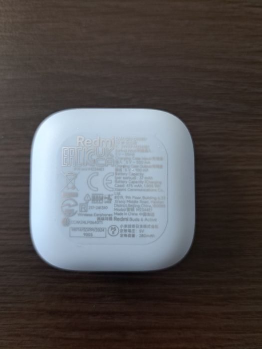 Słuchawki douszne Xiaomi Redmi Buds 6 Active niebieskie