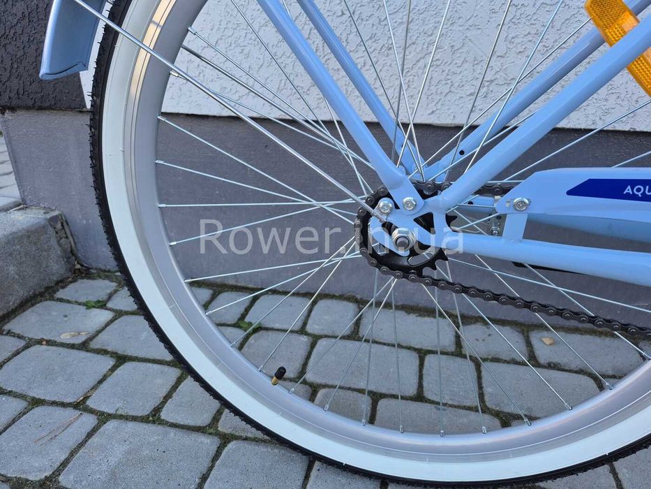 Велосипед дамка з корзиною Dorozhnik AQUAMARINE ST 26" BH рама-17" тем