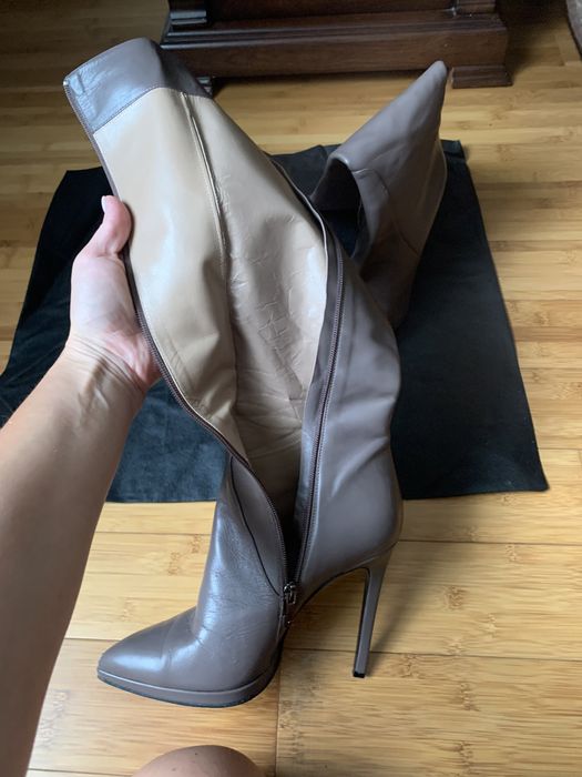 Весняні чоботи шкіряні giardini