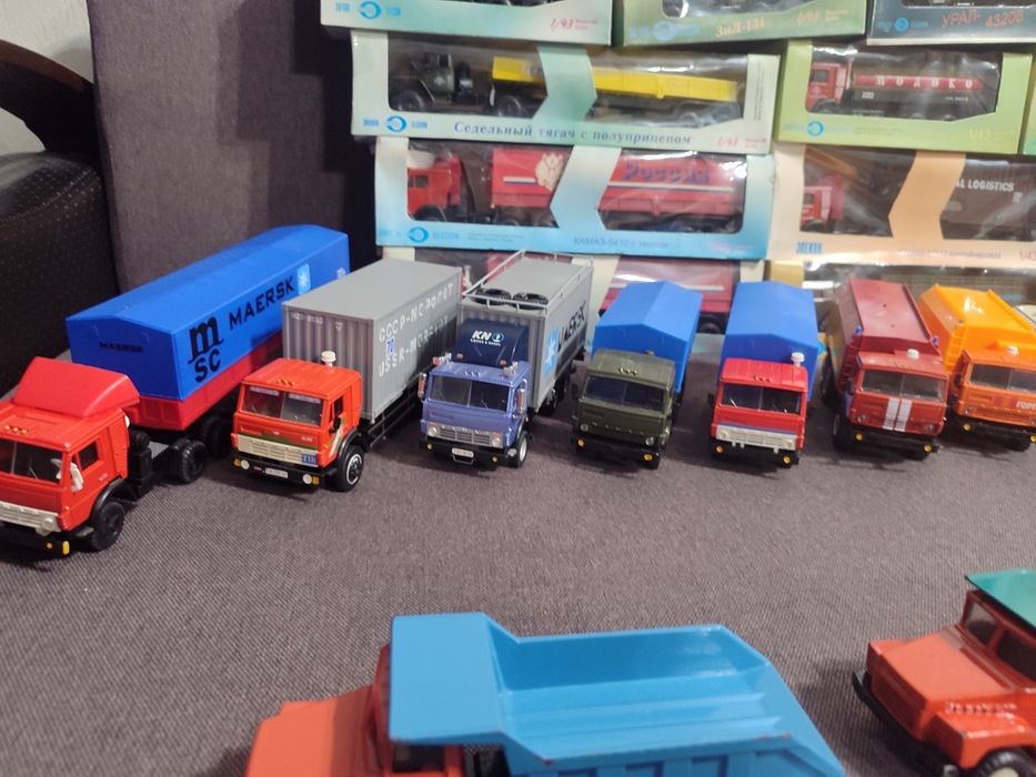 Модели грузовиков 1:43 СССР