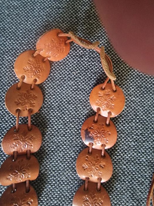 Pasek skórzany 75 cm do regulacji