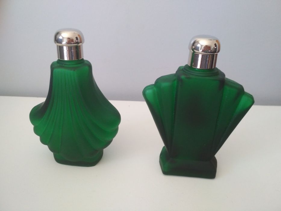 Frascos de vidro vintage