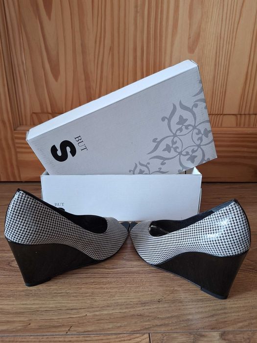 buty czarno białe rozmiar 35