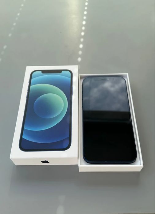 iPhone 12 64GB Azul Marinho com Caixa e Cabo