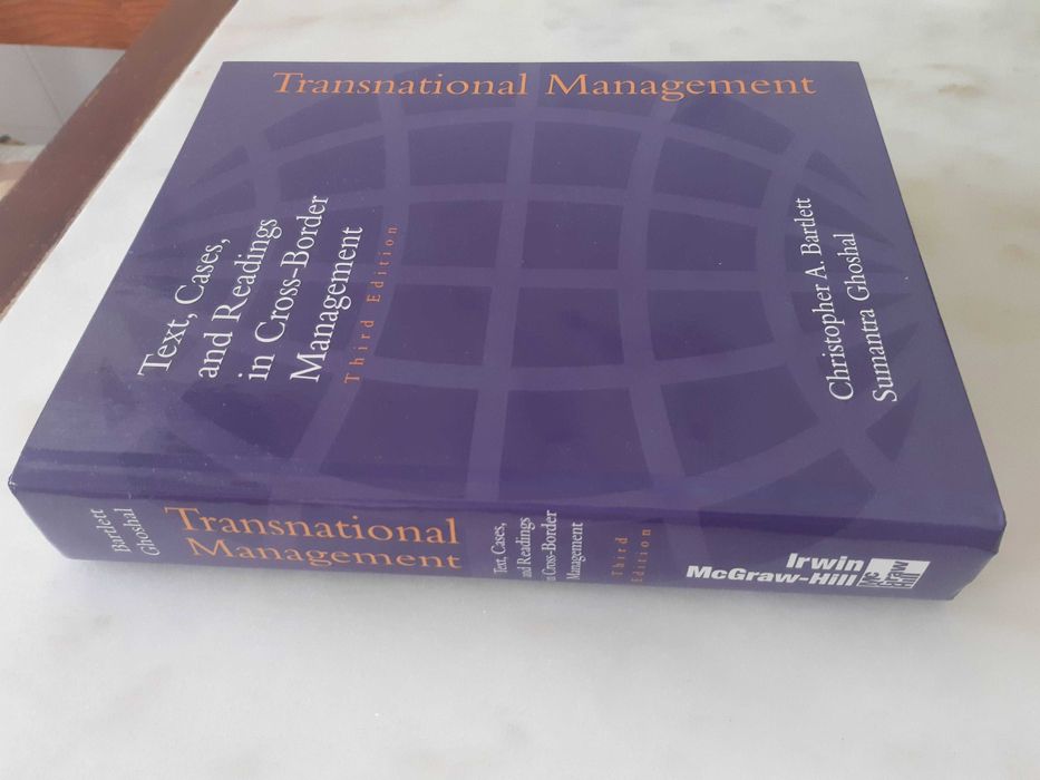 Book "Transnational Management: Text, Cases and Readings in Cross-Border"64585953364482121