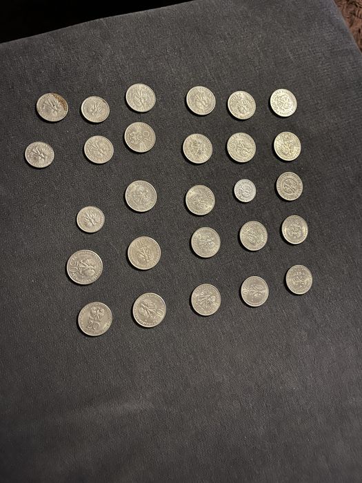 Monety kolekcjonerskie komplet