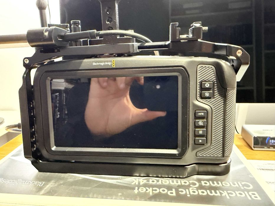 Zestaw Kamera BPCC 4K + klatka i uchwyty Smallrig + pilot Bluetooth - FAKTURA VAT