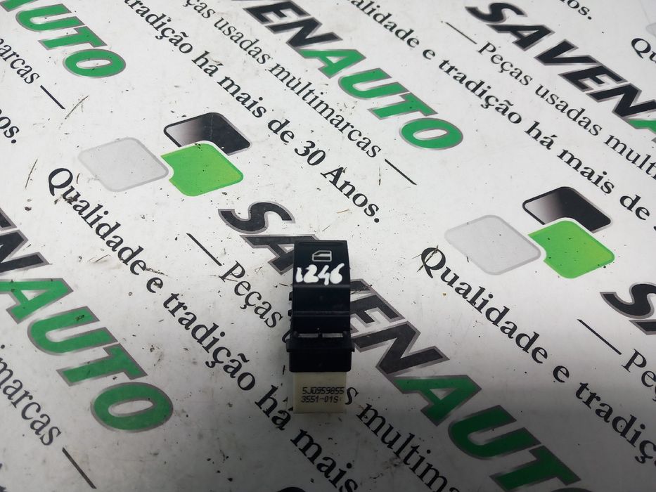 Comando / botão / interruptor vidros frente direito SKODA Superb II Ha