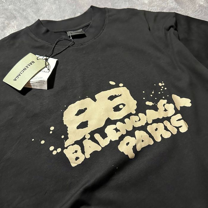 Футболка Balenciaga Hand-Drawn BB