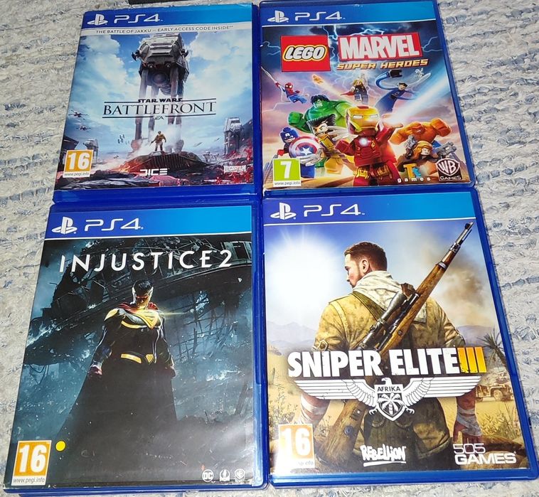 PS 4+2 comandos e 8 jogos