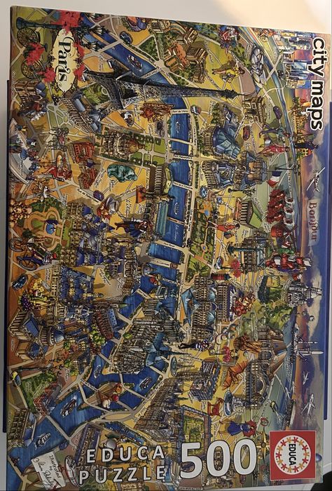 Puzzle cidade paris 500