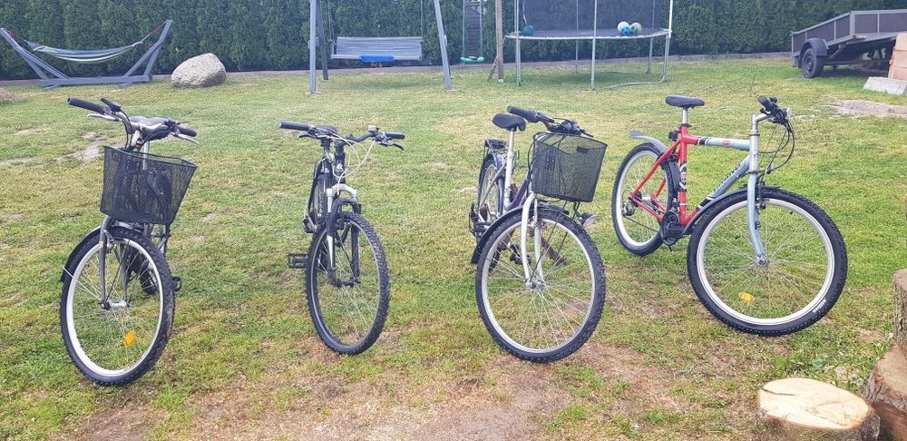 Rowery górskie 4  sztuki  damki ,meskie