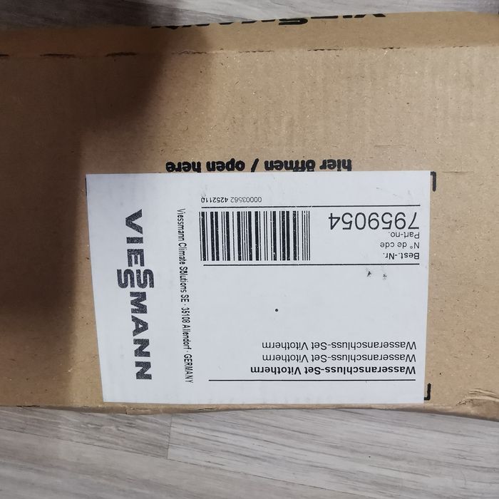 Zestaw przyłączeniowy wody