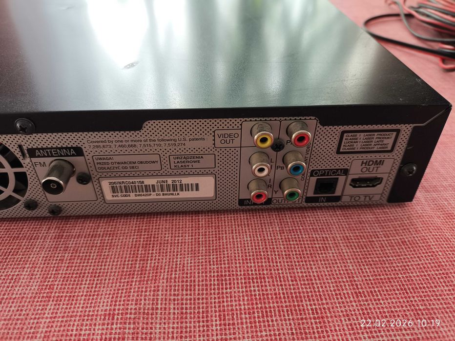 Zestaw kina domowego LG 5.1 850W model: DH6420P