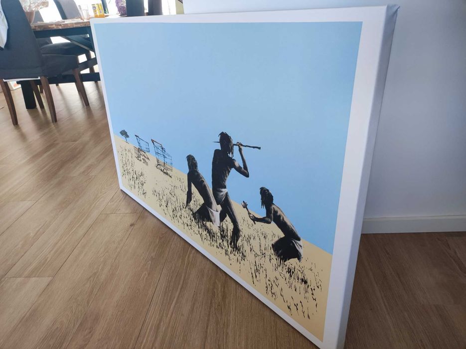 "Trolley Hunters" (2006) Banksy 80x130cm