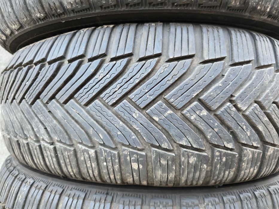 [Z441] 4x R17 225/55 Michelin Alpin 6 225/55/17 21r 6mm Opony zimowe