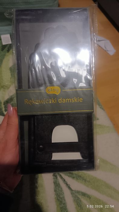 Rękawiczki damskie szare L eloy