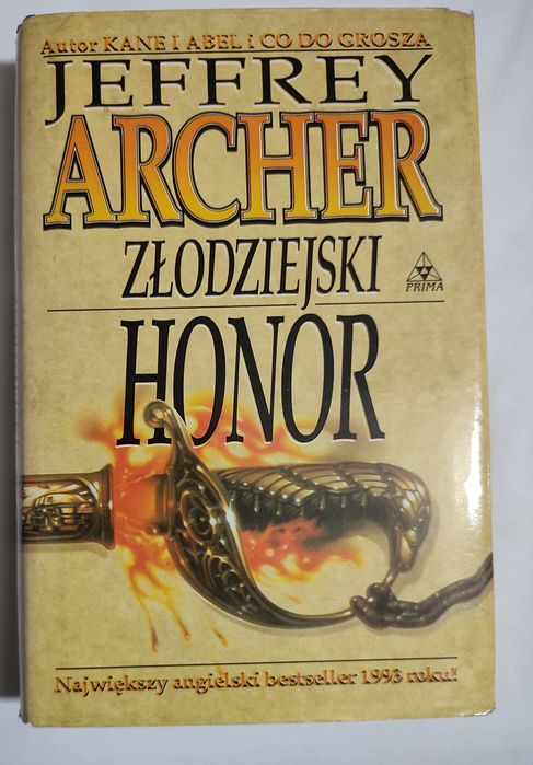 Złodziejski honor Jeffrey archer
