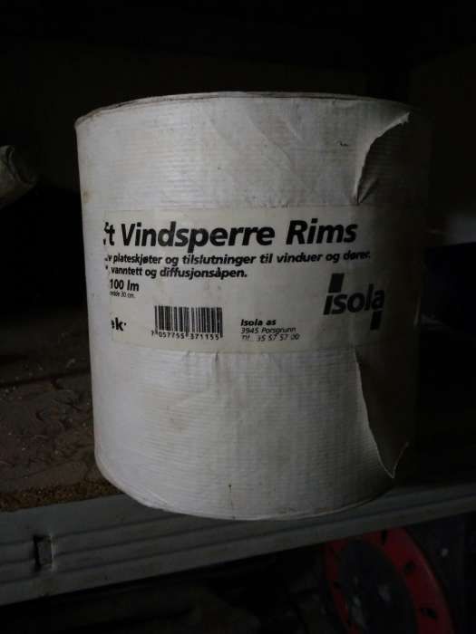 Płótno wiatroizolacyjna firmy Isola