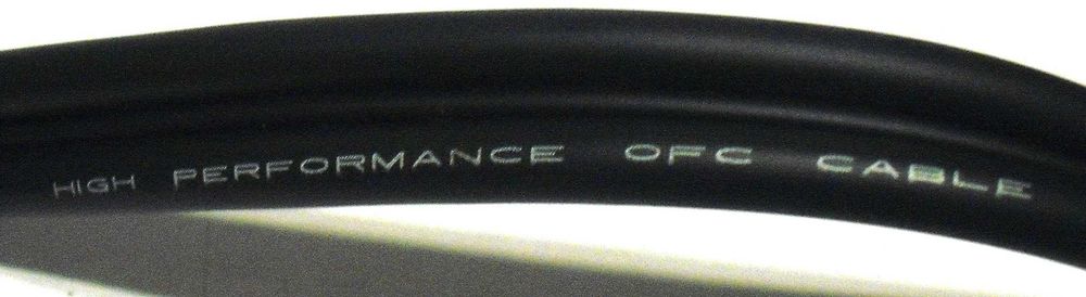 BANDRIDGE Vintage Cable Stereo Audio 1 x RCA to 1 x RCA GOLD - 50 cms
