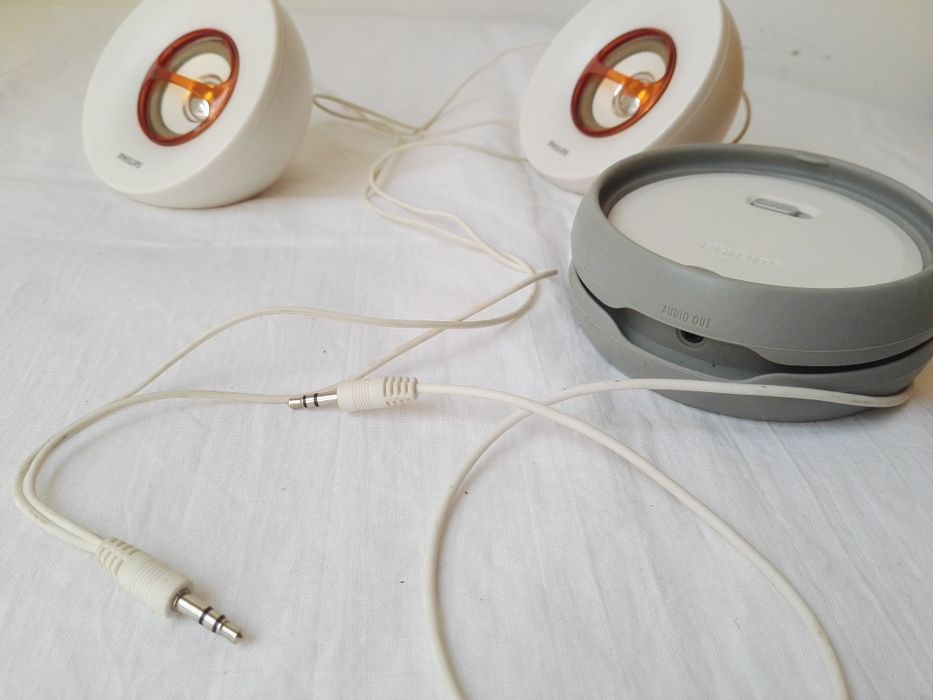 Mini głośniki Philips kolumny komputer laptop telefon stereo