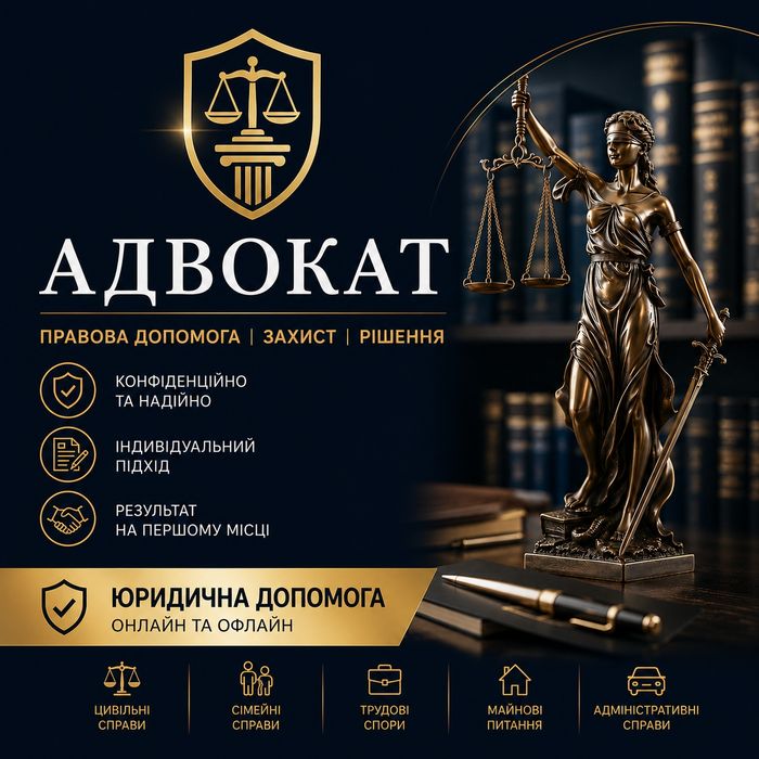 Адвокат. Юридична допомога