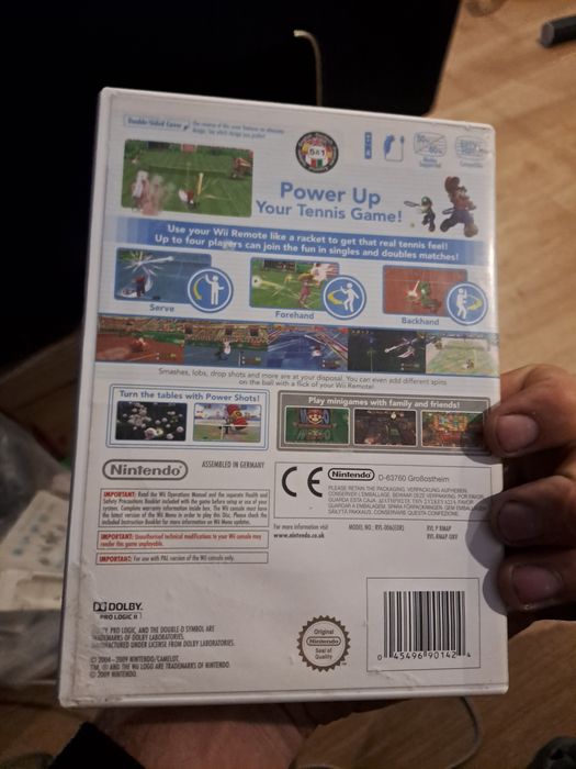 Mario power tennis nintendo wii
