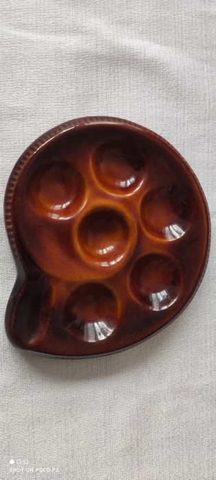 Patera na jajka, St Clement 1654 France oryginalna