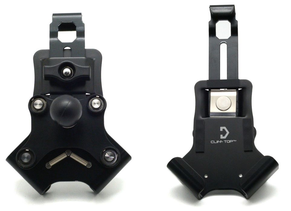 Мототримач телефону Cliff Top. Металеве кріплення телефону на мотоцикл