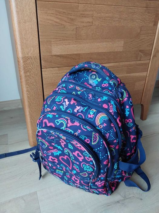 plecak szkolny dla dziewczynki