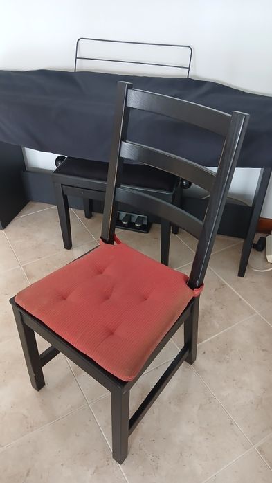 Conjunto 4 cadeiras IKEA Nordviken
