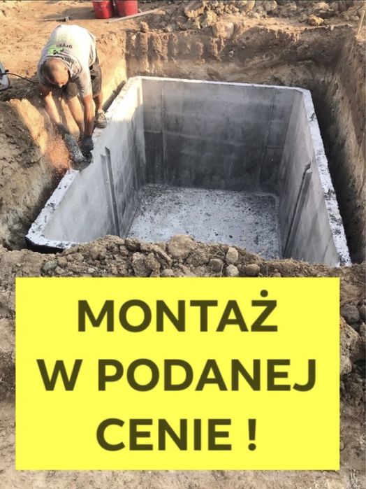 Szambo 10m3 zbiornik 10000L Deszczówka 10 kubików Piwniczka SKOKI