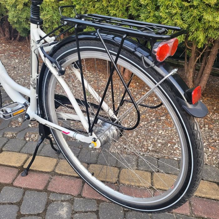 Rower Miejski  Cyco City,7 Biegów Nexus,Prądnica,Led.Nowy !!