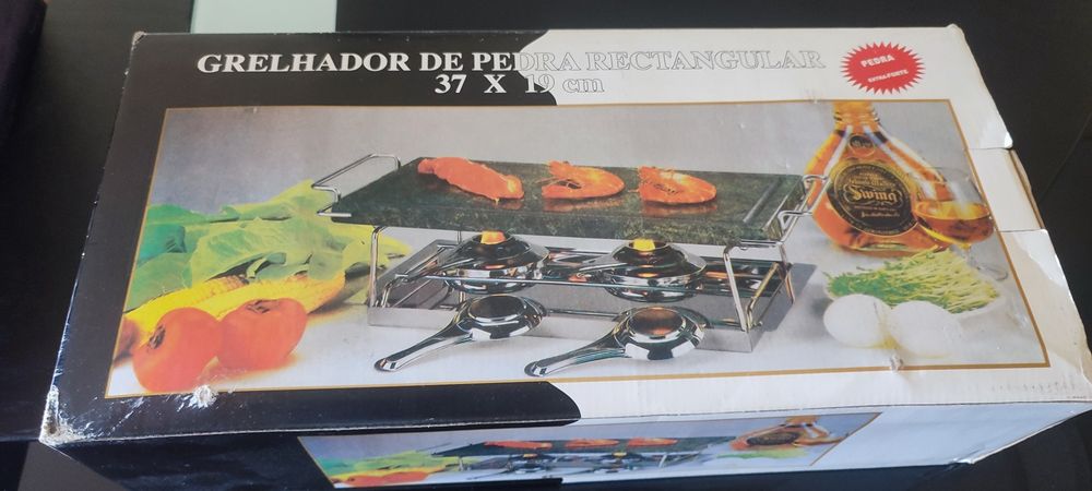 Vendo grelhador de pedra NOVO