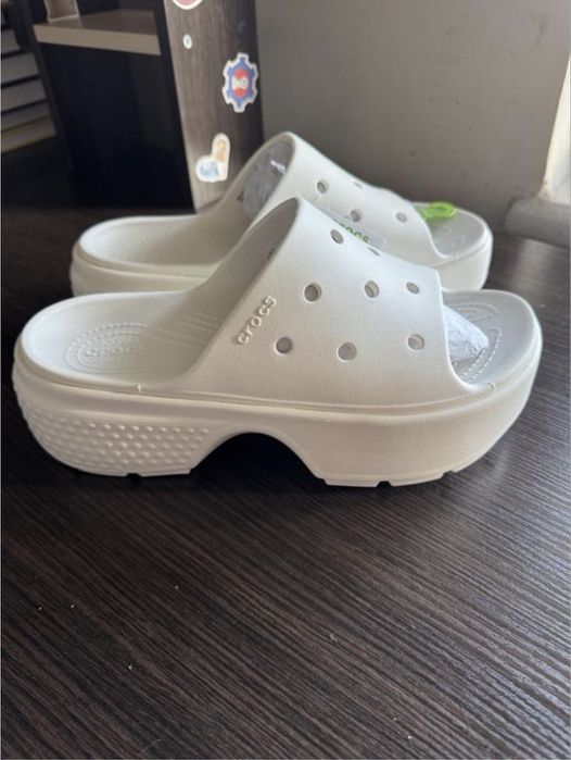 Продам кроксы crocs stomp slide 27см.