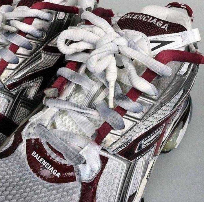 (БЕЗ ПЕРЕДОПЛАТИ)Balenciaga Runner баленсіага раннер білі червоні