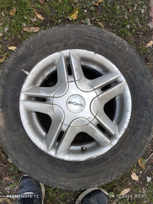 4x Alufelgi ronal  R13