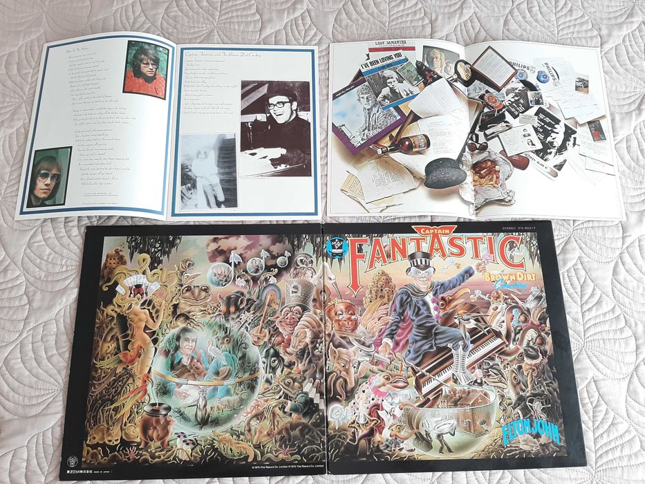 Elton John - Captain Fantastic & B.D.C. - Japão - Vinil LP