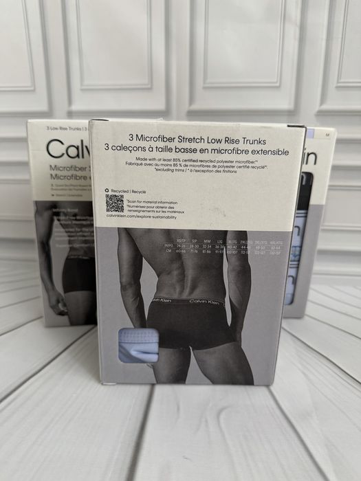 Чоловічі боксери Calvin Klein упаковка з 3х штук