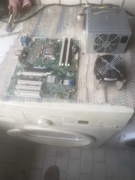 Placa Mae + Cooler + Processador