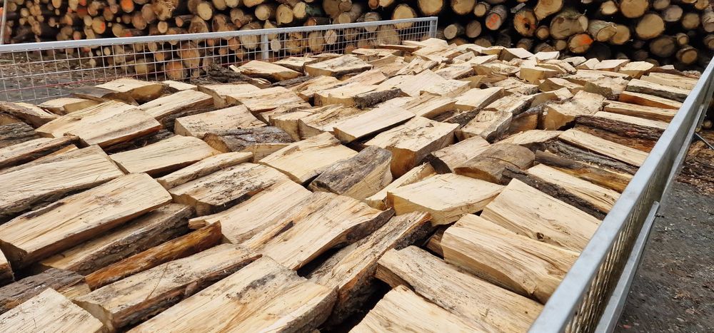 DREWNO KOMINKOWE Żary. Sezonowane Dąb Buk Grab opałowe Transport