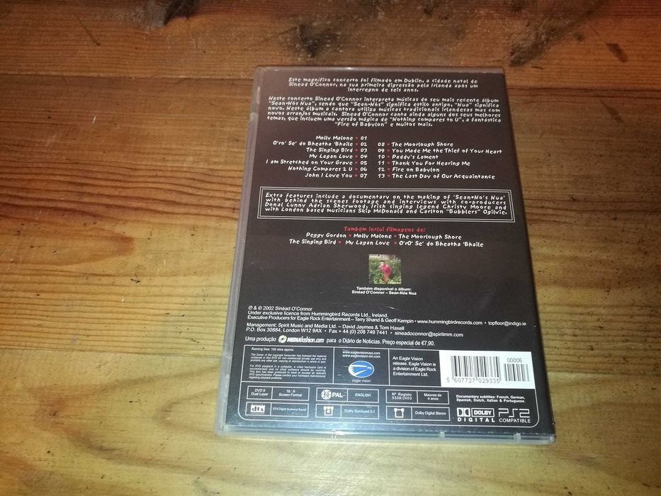 SINEAD O'CONNOR- Goodnight Thank You You've Been a Lovely Audience DVD