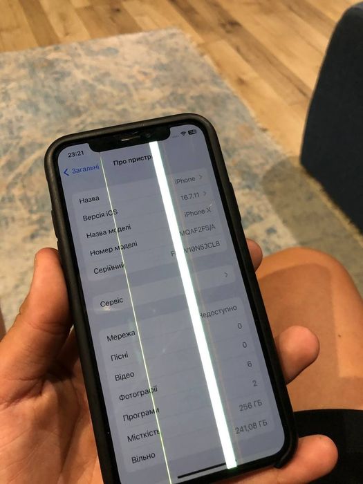 Айфон Х в нормальному стані 256