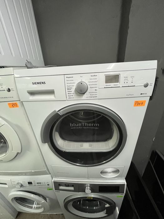 Suszarka SIEMENS iQ700 z pompą ciepła |12msc |BD stan |Dowóz
