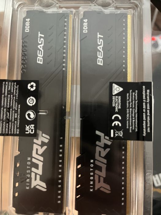 Оперативная память Kingston FURY BEAST DDR4 3200MHz