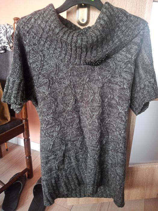 Tunika damska z wełny