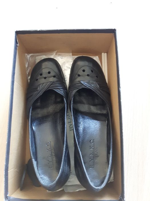 Skórzane czółenka super wygodne