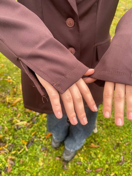 Піджак жіночий шоколадний