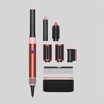 Мультистайлер Dyson Airwrap Long Volumise Strawberry bronze