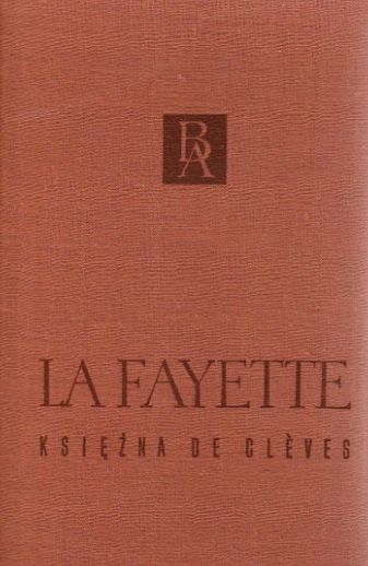 Księżna De Cleves Marja De La Fayette X14565